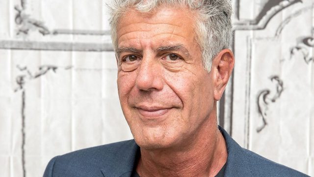NEW YORK, NY - NOVEMBER 02: Anthony Bourdain visits the Build Series to discuss "Raw Craft" at AOL HQ on November 2, 2016 in New York City.