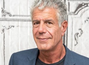 NEW YORK, NY - NOVEMBER 02: Anthony Bourdain visits the Build Series to discuss "Raw Craft" at AOL HQ on November 2, 2016 in New York City.