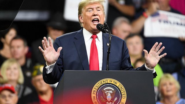 Donald Trump at October 1st rally