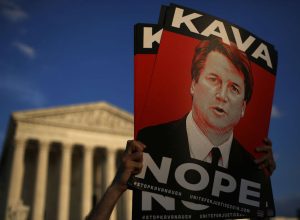 Protesters against Kavanaugh confirmation