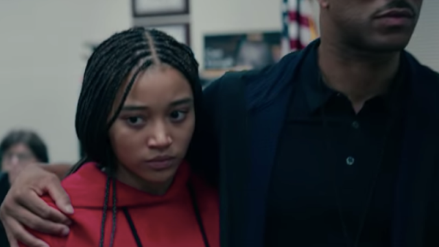 Starr in "The Hate U Give"