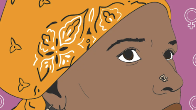 Illustration of Ntozake Shange