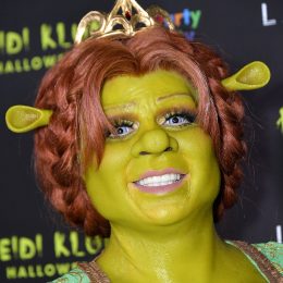 Heidi Klum Fiona Shrek Costume