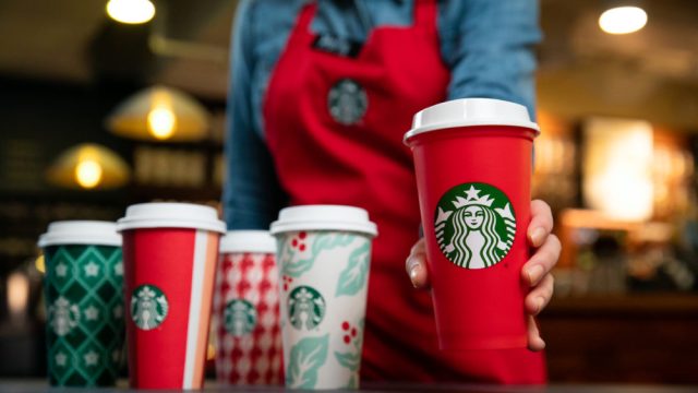 Starbucks just released its new holiday cups