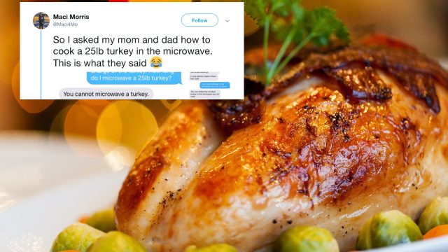 turkey in the microwave