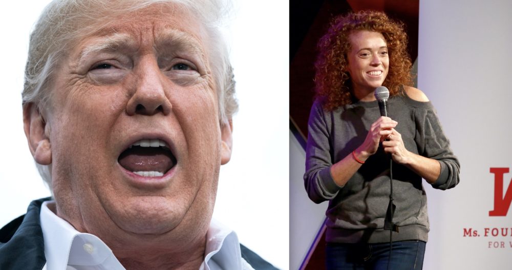 Trump Took A Swipe At Michelle Wolf — And She Took A Swipe BackHelloGiggles