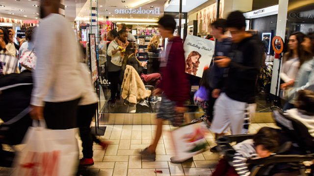 Customers on Black Friday