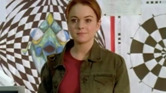 Cady Heron (Lindsay Lohan) in Mean Girls