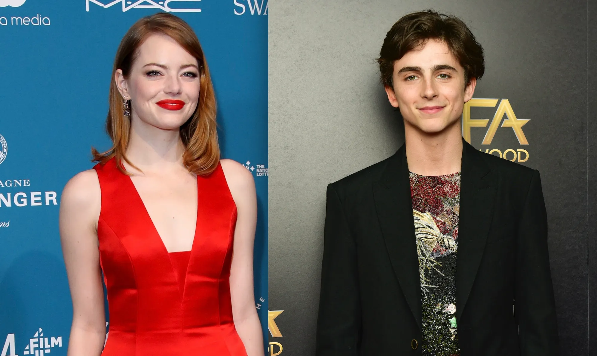 Emma Stone And Timothée Chalamet Crack Each Other Up In  InterviewHelloGiggles