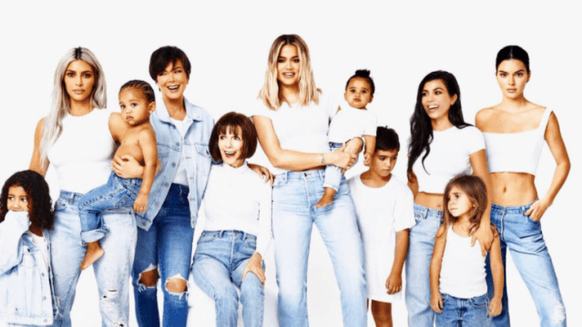 kardashian christmas card