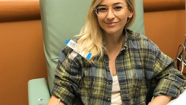 Author getting treatment for Crohn's disease