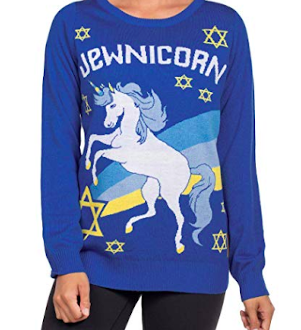 Jewnicorn sweater