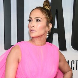 Jennifer Lopez Pink Dress