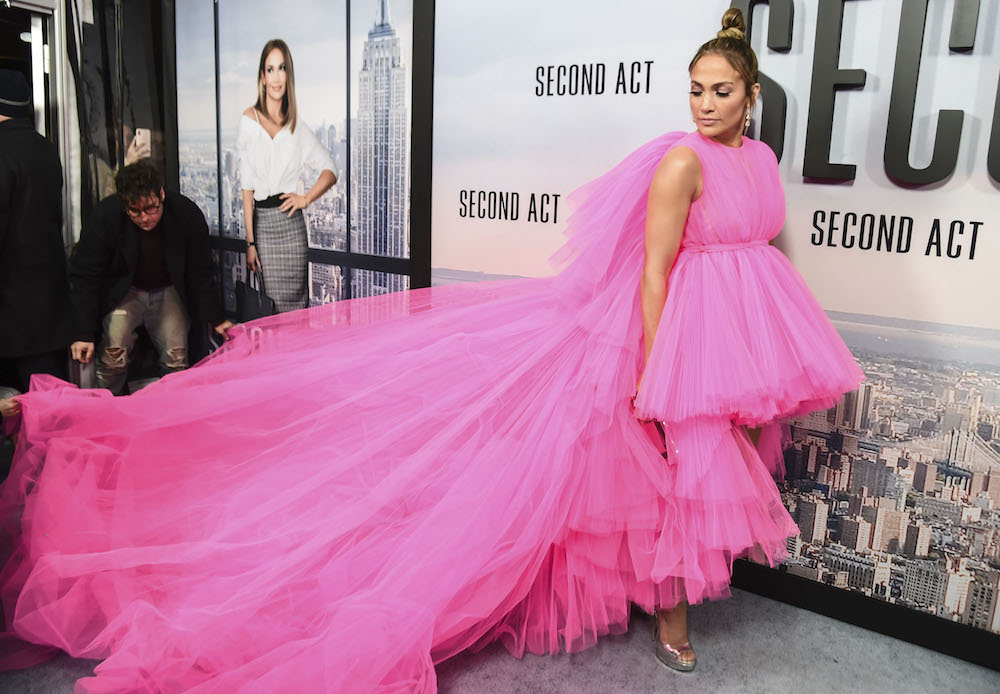 Jlo hot best sale pink outfit