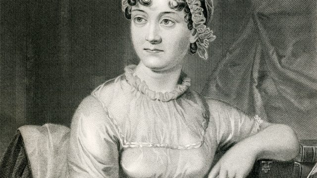 Engraving of Jane Austen
