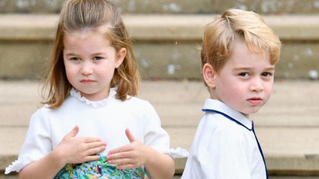 princess charlotte and prince george