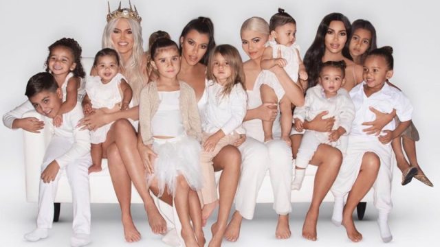 Kardashian Christmas card