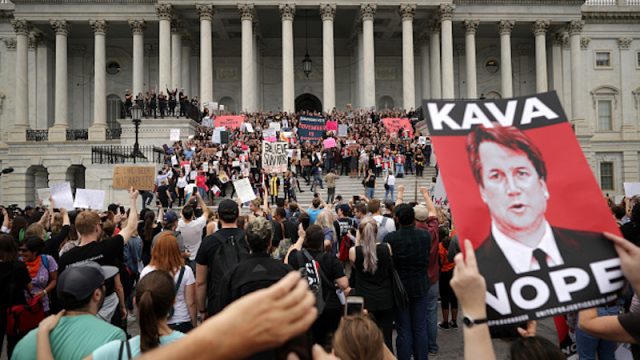 Kavanaugh confirmation protest