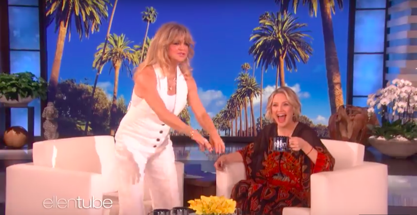 Kate Hudson And Goldie Hawn Guest Host 