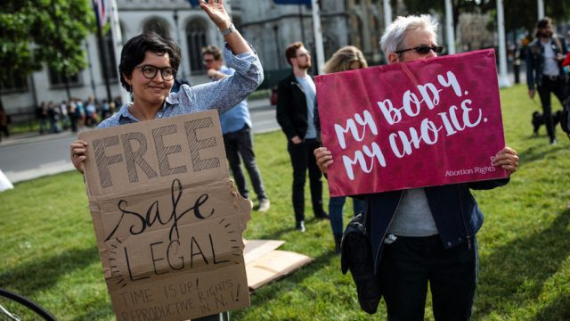 Pro choice rally