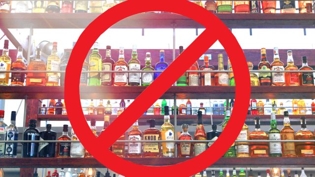 no alcohol during dry january