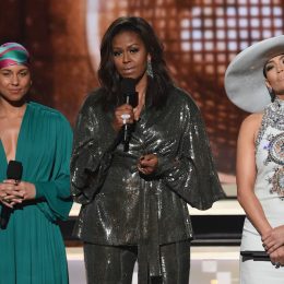Michelle Obama at Grammys 2019