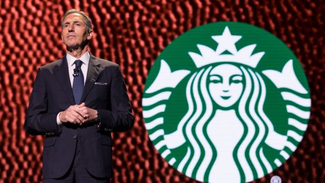 Former Starbucks CEO Howard Schultz in March 2017