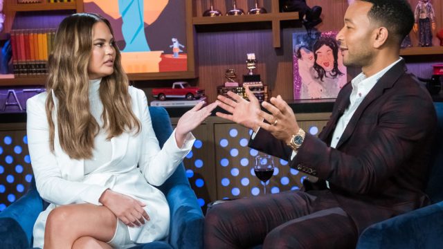 Picture of Chrissy Teigen John Legend Pizza Rolls