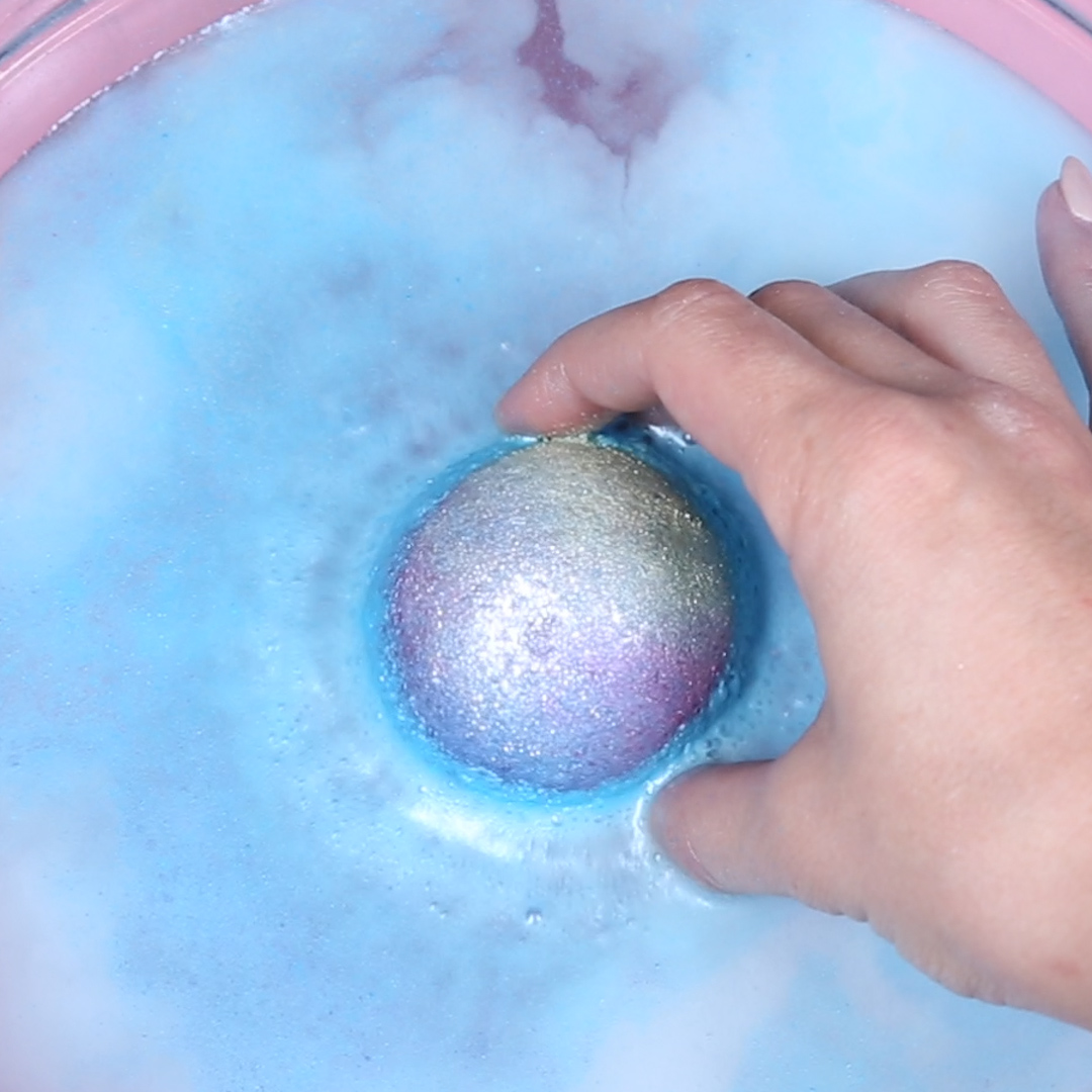 what type of glitter for bath bombs