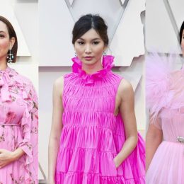 Hot Pink Oscars Trend