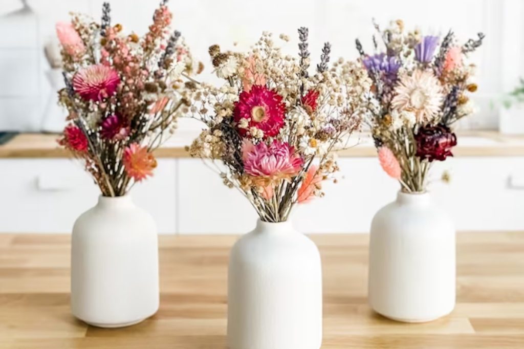 fake floral arrangement