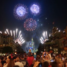 LAKE BUENA VISTA, FL - OCTOBER 10: Fireworks explode over Cinderella Castle during the Happily Ever After fireworks show at the Walt Disney World, Magic Kingdom entertainment park on October 10, 2018 in Lake Buena Vista, Florida.