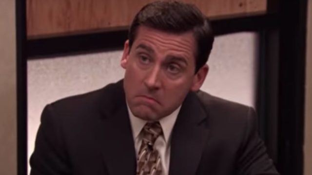 Michael Scott in Stress Relief episode of The Office