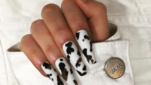 Cow Print Inspired Nail Art Is Instagram's Hottest Beauty TrendHelloGiggles