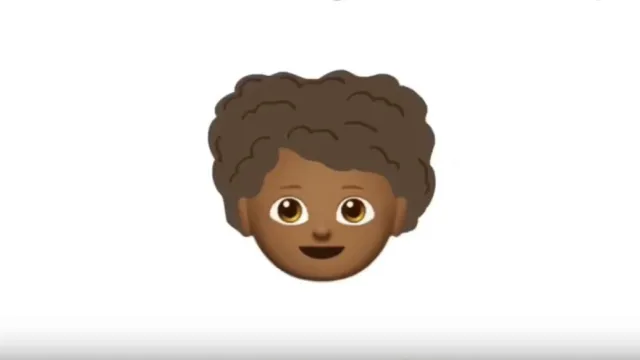 Afro emoji