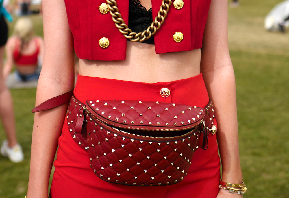 Studded cheap fanny pack