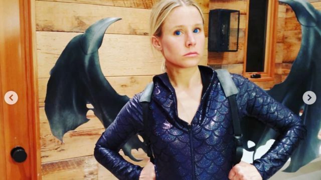 Kristen Bell in Game of Thrones costume