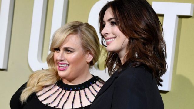 Rebel Wilson and Anne Hathaway