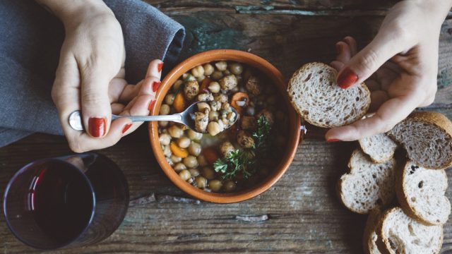 bowl of vegan protein