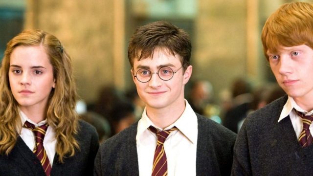 Harry, Ron, and Hermione