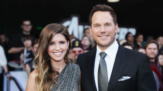 Katherine Schwarzenegger and Chris Pratt attend the Los Angeles World Premiere of Marvel Studios' "Avengers: Endgame" at the Los Angeles Convention Center