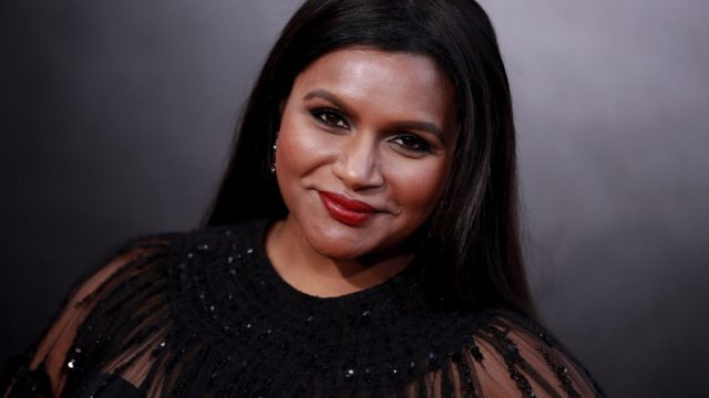 mindy kaling on the red carpet for her amazon premiere
