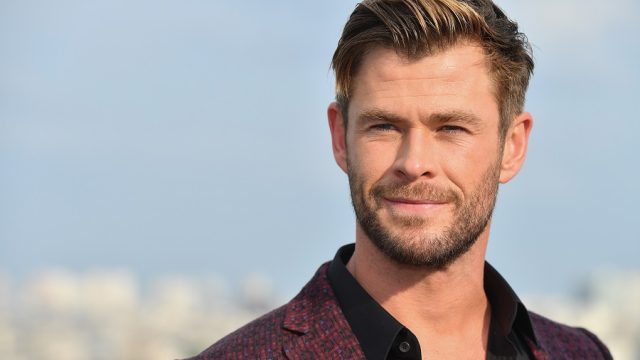Chris Hemsworth at the men in black photocall