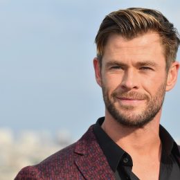 Chris Hemsworth at the men in black photocall