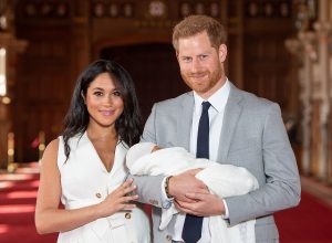 Prince Harry and Meghan Markle with Baby Archie