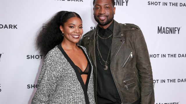 Dwayne Wade and Gabrielle Union