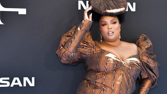 Lizzo on the BET Awards 2019 red carpet