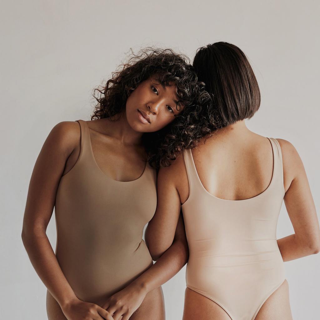 Nubian Skin Plumetis Redefined Lingerie Range