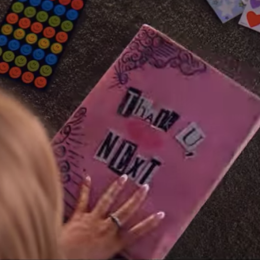 Scene from music video for "Thank U, Next" by Ariana Grande