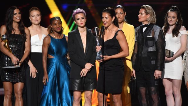 The U.S. Women's National Soccer Team at the 2019 ESPYs